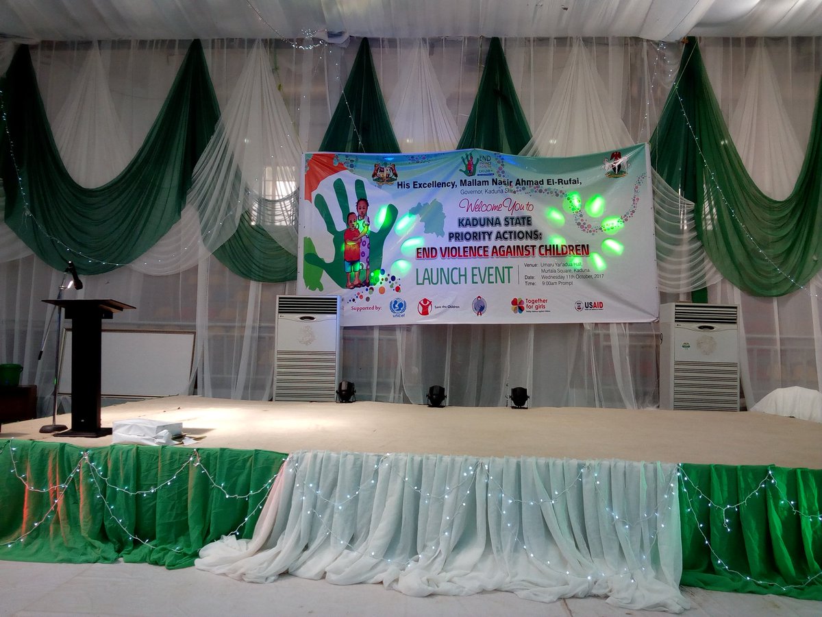 aidfoundation's tweet photo. At the kaduna state priority actions on #EVAC Launch event
@GovKaduna @KDMWASD @SavetheChildren @UNICEF_Nigeria @icwyi_ https://t.co/8ZjA1NHcwB