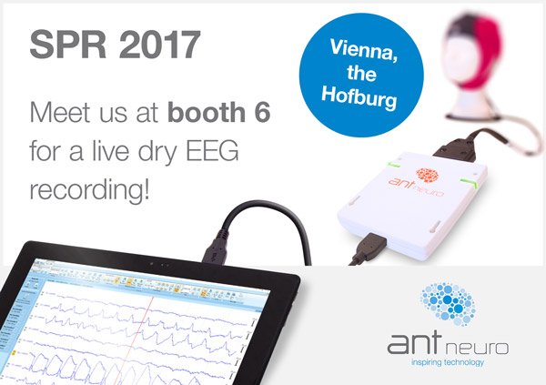 ANTNeuro's tweet photo. #SPR2017 Booth 6! Learn about #novelelectrodetechnologies, multi-channel #EEGcaps #dryEEG solutions & high quality
signal processing methods https://t.co/ikj7mXmXnO