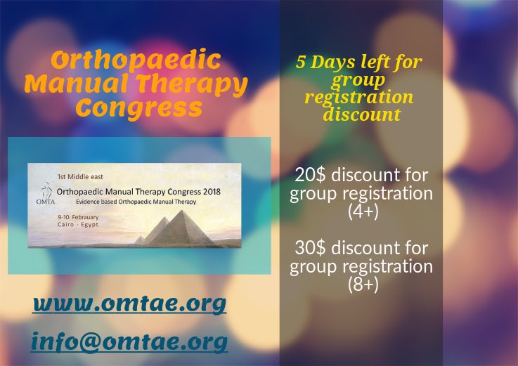 PRIMEPHYSIOUK's tweet photo. Register before 15/10/2017 and get your group registration discount
https://t.co/jZB6LRETjM #Brian_mulligan #ifompt #kinetic_control https://t.co/iMoxmT5DMK