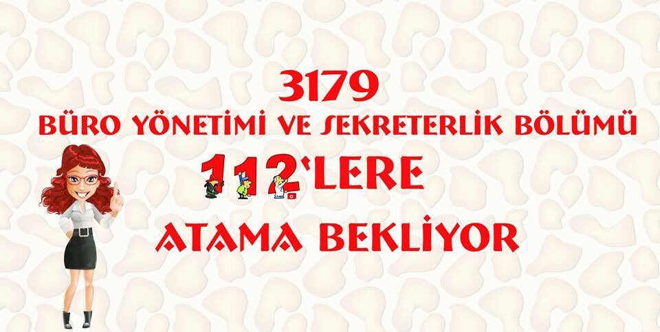 Sayın Valim likayata uygun kasımda merkezi atama istiyoruz, valiler toplantısında 112 AÇM lere personel alımı bekliyoruz
<a href="/dogan_rahmi/">Rahmi Doğan</a>