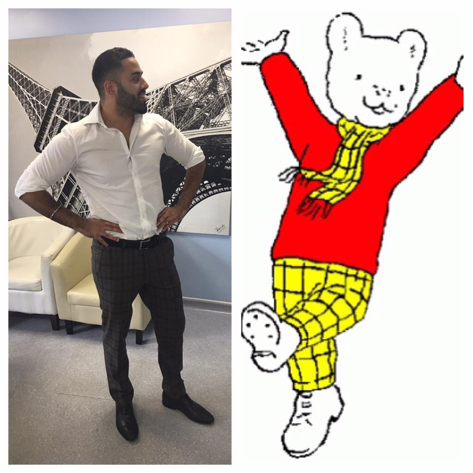 WILLOWSDENTIST's tweet photo. What does everyone think of Jas's new trousers? Jas and Rupert have never been seen in the same room together. Coincidence? We think not 😂 https://t.co/RflToeTakL