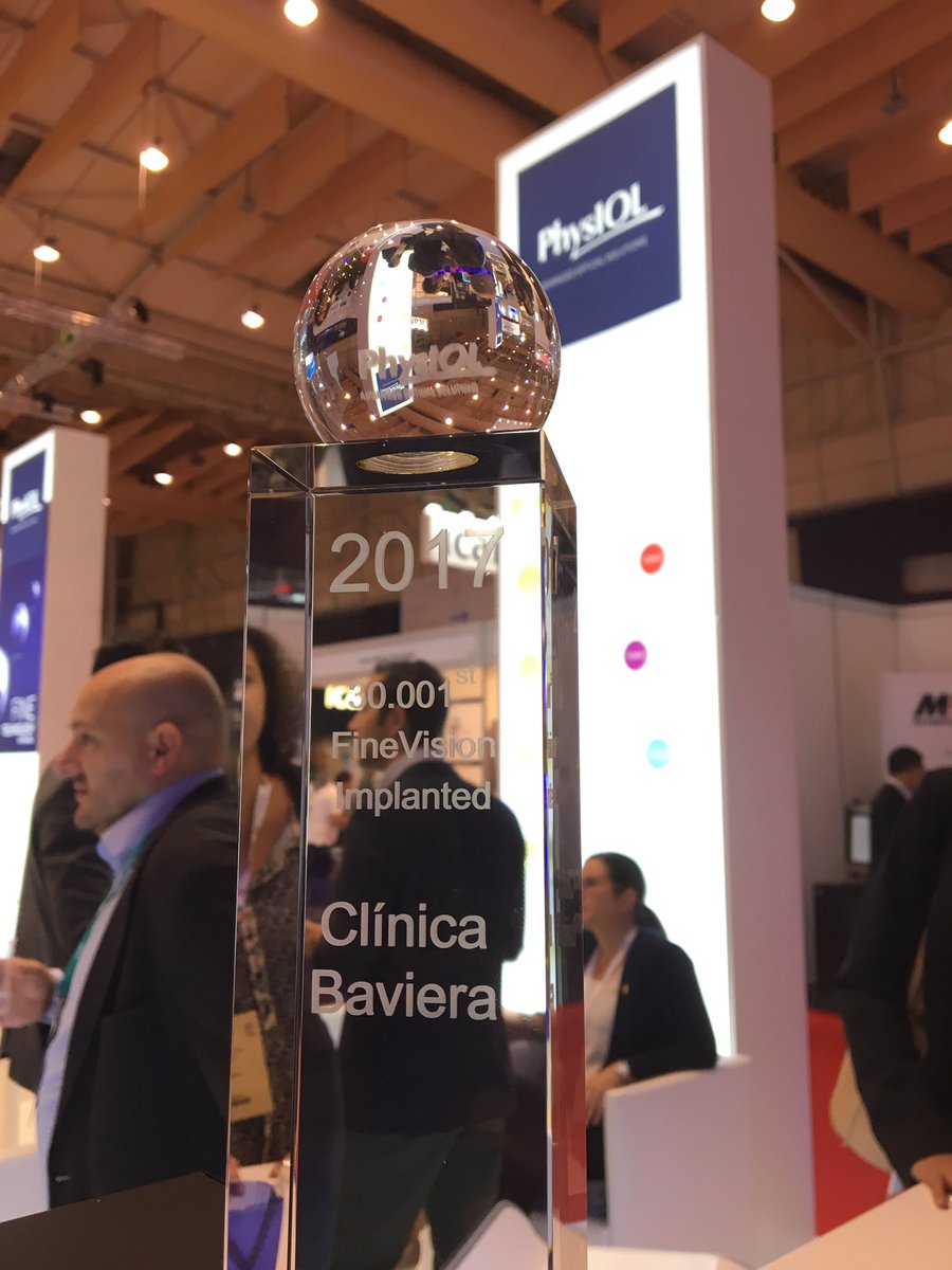 FineVision_'s tweet photo. #PhysIOL is pleased to congratulate @clinicabaviera for reaching implantation of 30.001 @FineVision_ 
Many thanks for the trust ! https://t.co/WDGlj4wTZE