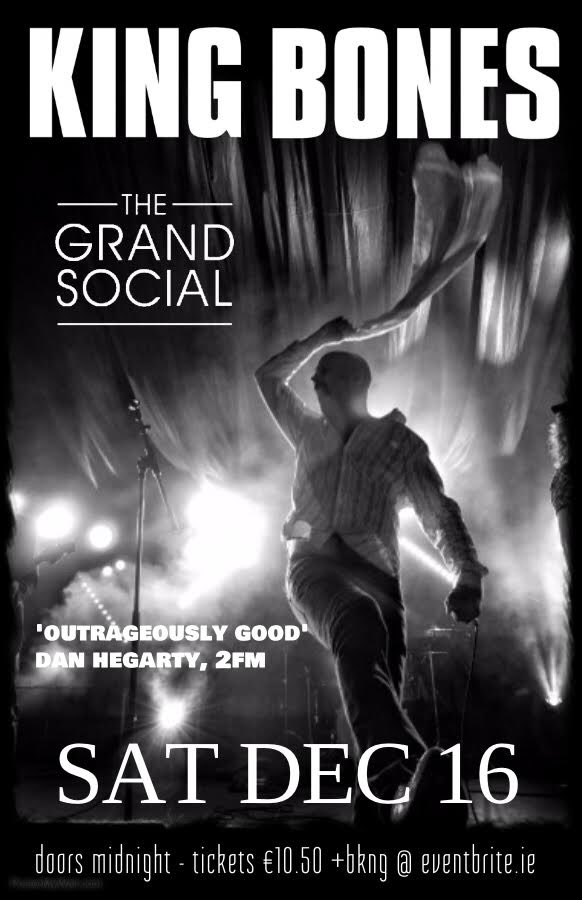 itsKingBones's tweet image. deliira and exciira to announce our next headline show, the grand social on sat 16th dec

tickets: itskingbones.eventbrite.ie

#kingbones 🏋🏿‍♀️