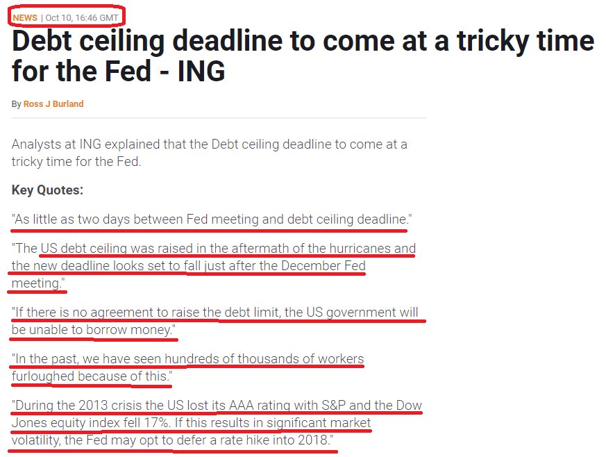 Ahmet Kalayci On Twitter Debtceiling Deadline To Come