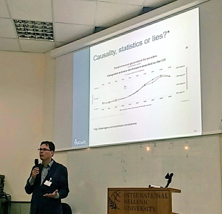 ilias_kastritis's tweet photo. Is data free from bias,  factual? Does it encompass points of view? Open algorithms? Where we stop? Correlation=causality? @HMarijn #mdt2017 https://t.co/VU9OTkDrBo