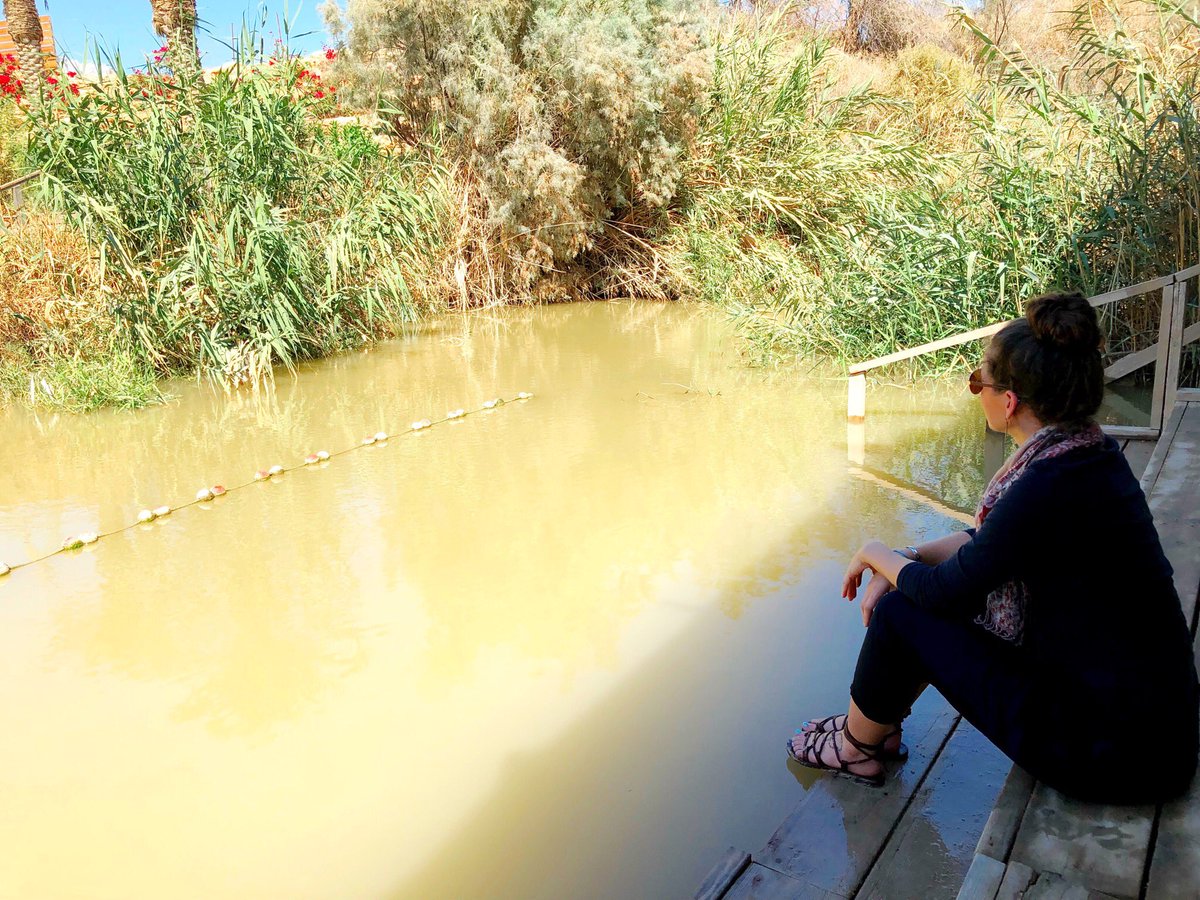 mscapmcway's tweet photo. “Then Jesus came from Galilee to John at the Jordan to be baptized by him.” Matthew 3:13 #HolyJordan #GoJordan #MyJordanJourney https://t.co/zx9uCvZcJ8