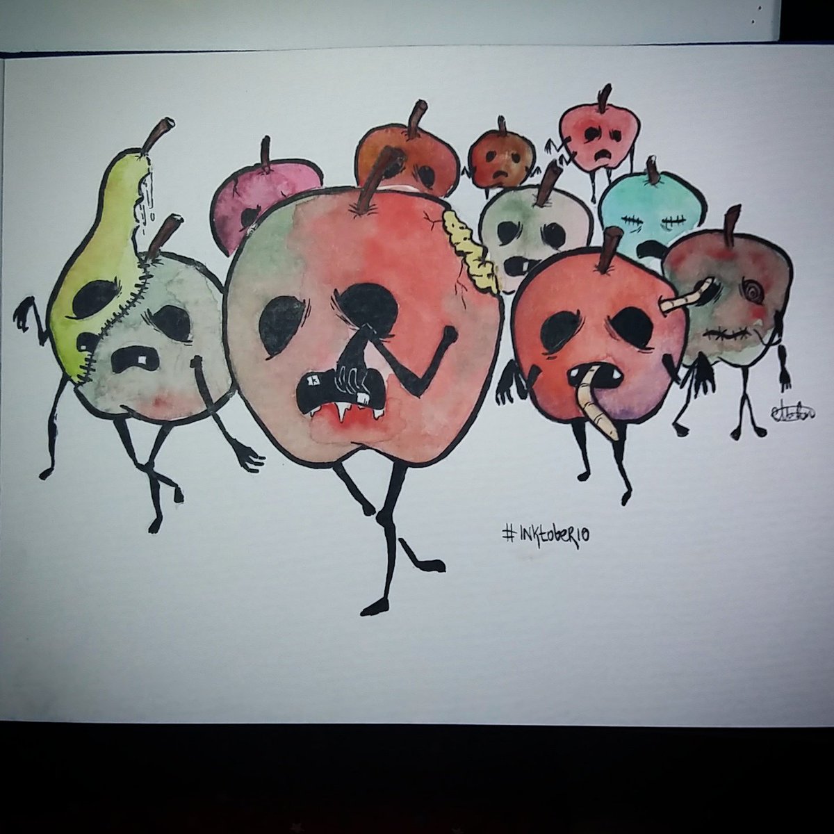 DarkLemonQueen's tweet photo. Applecalypse - inktober10
#apples #inktober2017 #inktoberday10 #apocalypse #applecalypse https://t.co/VW0r1j5hg6