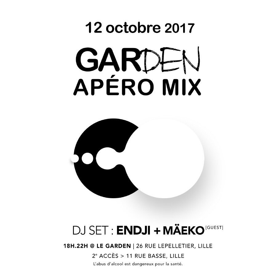 maekomusic's tweet photo. RDV demain sur le toit du bar Restau le Garden à Lille 🍸🍺🌈 #Aperomix #lille #legarden https://t.co/Ngzmn0pui6