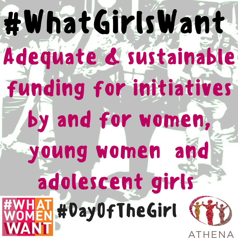 rubenpages_'s tweet photo. .#WhatGirlsWant adequate &amp; sustainable funds 4 initiatives by&amp;for women #youngwomen #adolescentgirls #DayOfTheGirl follow @NetworkAthena RT! https://t.co/EREKmYG5ZR