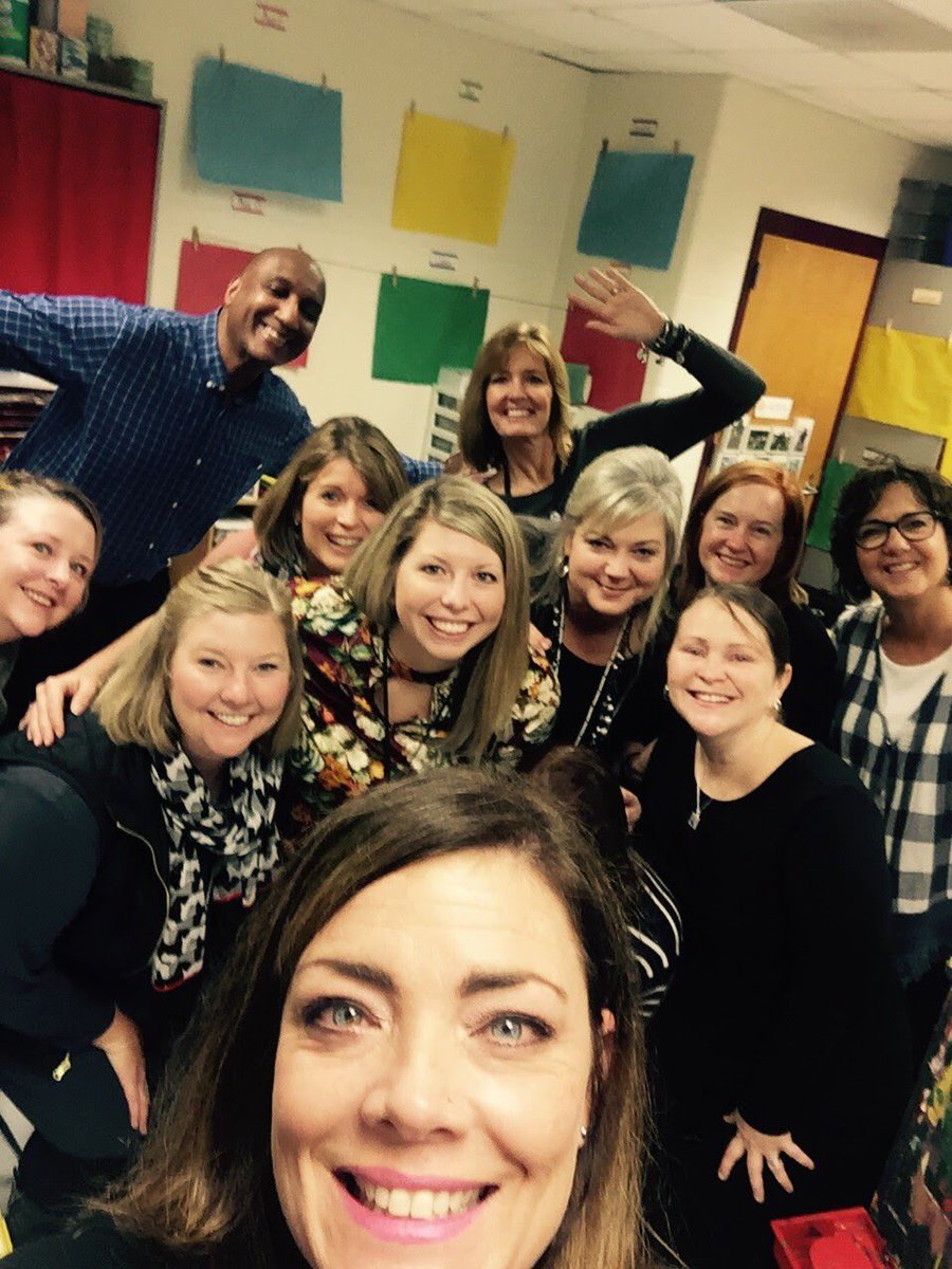 I’m inspired by an amazing team of pre-k teachers in Fayette County that share, build and keep on laughing! #teamMinter