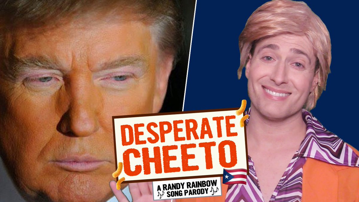 RandyRainbow's tweet image. NEW VIDEO! #DesperateCheeto tinyurl.com/y842fz7p