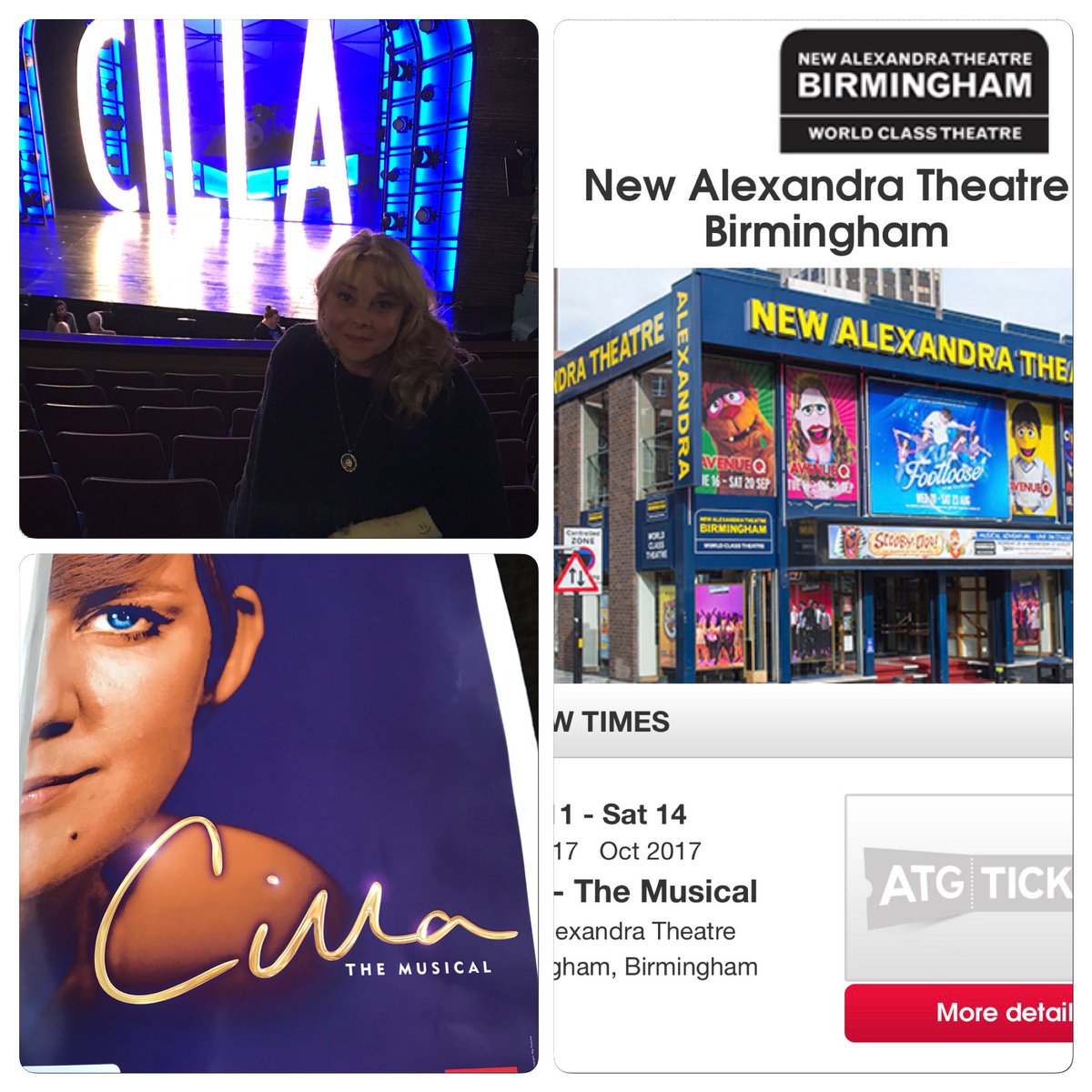 Powerful 🎶fun packed #theatreshow @newalextheatre @CillaMusical 👌❤️🎭#worldclasstheatre Loved it👍💥