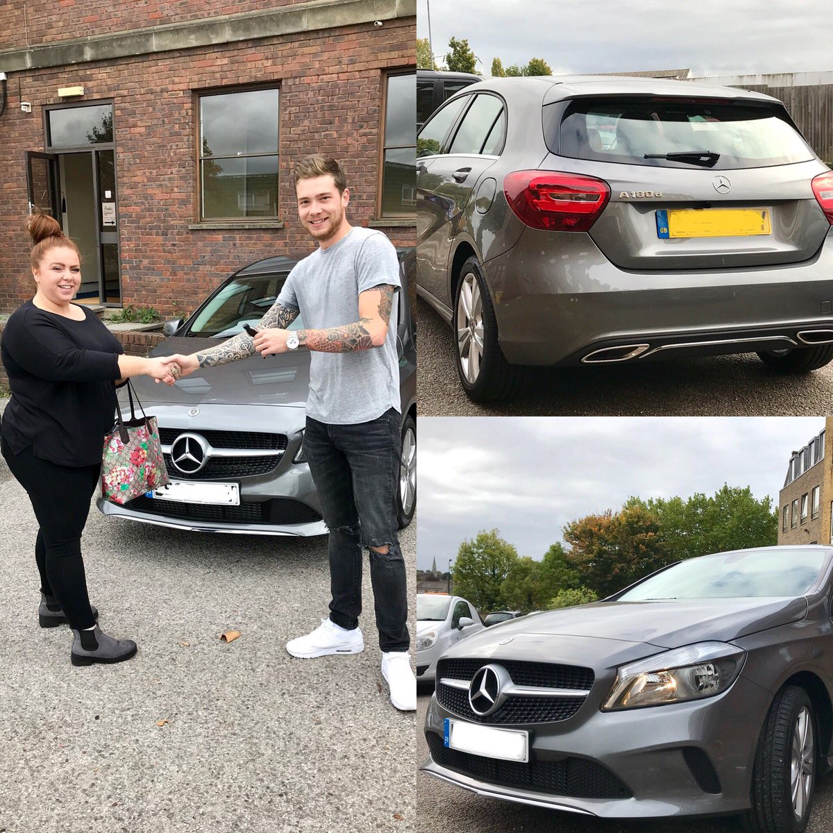 KentVContracts's tweet photo. Handing over this #Mercedes-Benz A180d Sport. Enjoy the car and thank you for your business. #deals #customerservice #maidstone #kent https://t.co/mTqN3Oul7q