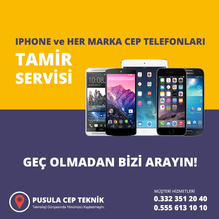 pusulacep's tweet photo. Pusula Cep Teknik | Cep Telefon Tamir Özel Servisi
https://t.co/Odc3Eu7U6e 
Bilgi İçin Arayınız.
0.555 613 10 10
0.332 351 20 40 https://t.co/2KHMq0UCEh