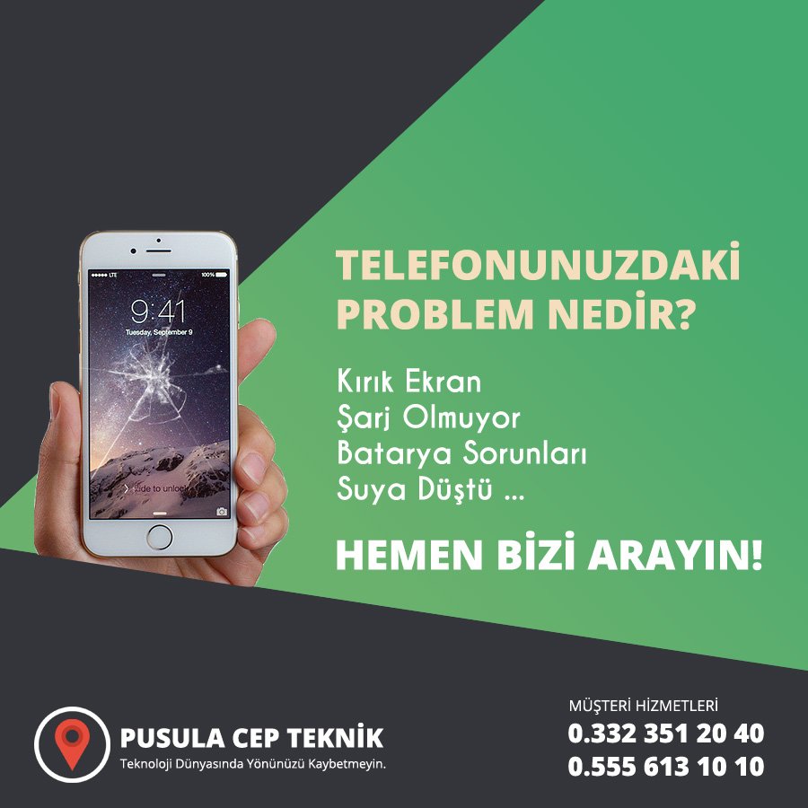 pusulacep's tweet photo. Pusula Cep Teknik | Cep Telefon Tamir Özel Servisi
https://t.co/Odc3Eu7U6e 
Bilgi İçin Arayınız.
0.555 613 10 10
0.332 351 20 40 https://t.co/noDngLzZr9
