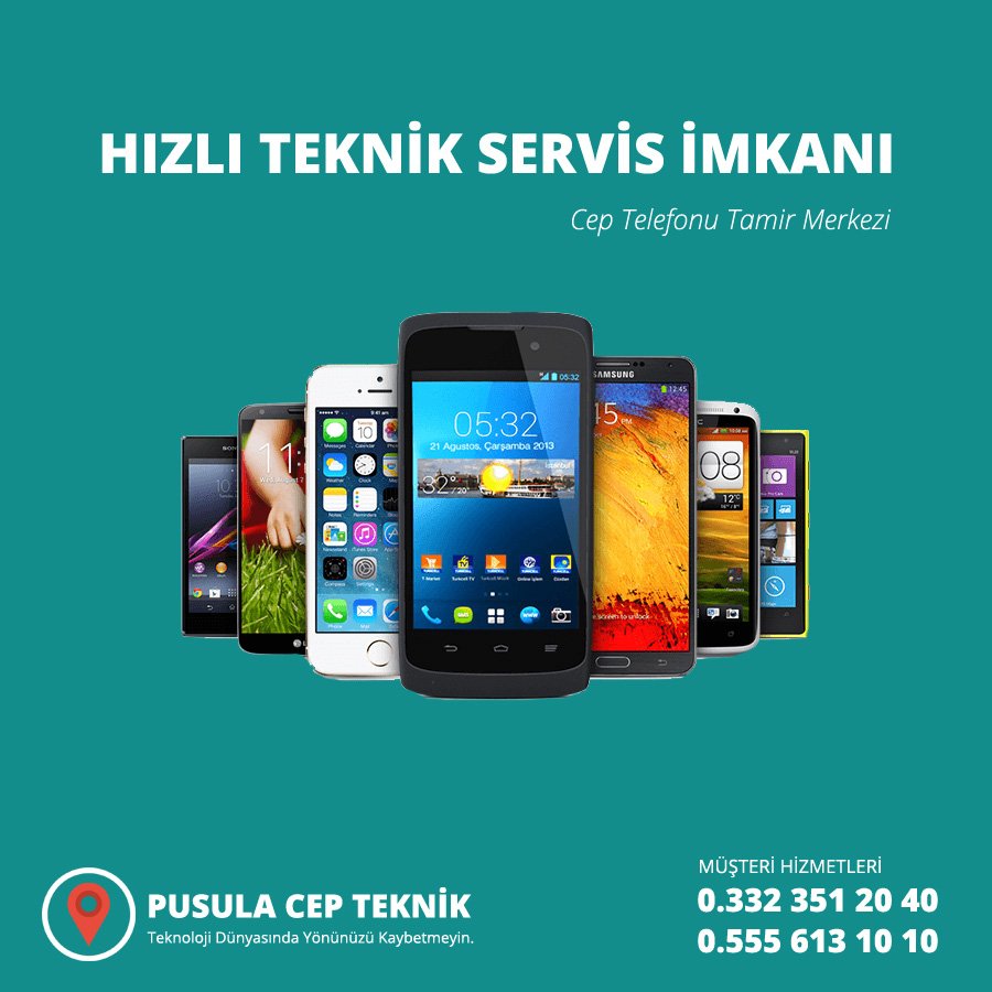 pusulacep's tweet photo. Pusula Cep Teknik | Cep Telefon Tamir Özel Servisi
https://t.co/Odc3Eu7U6e 
Bilgi İçin Arayınız.
0.555 613 10 10
0.332 351 20 40 https://t.co/ogjSWOKcbW
