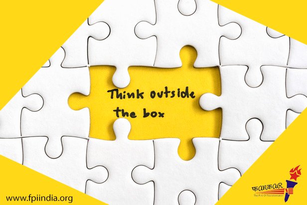 FPI_india's tweet photo. Thinking is something that takes you to beyond your limits with your imagining power. It is the first step towards creative ideas. 
#fpi #fpiindia #fankar #fankarpersonality #fankarpersonalityinstitute #creativethinking #thinkoutsidethebox https://t.co/3OEn4KSdsE