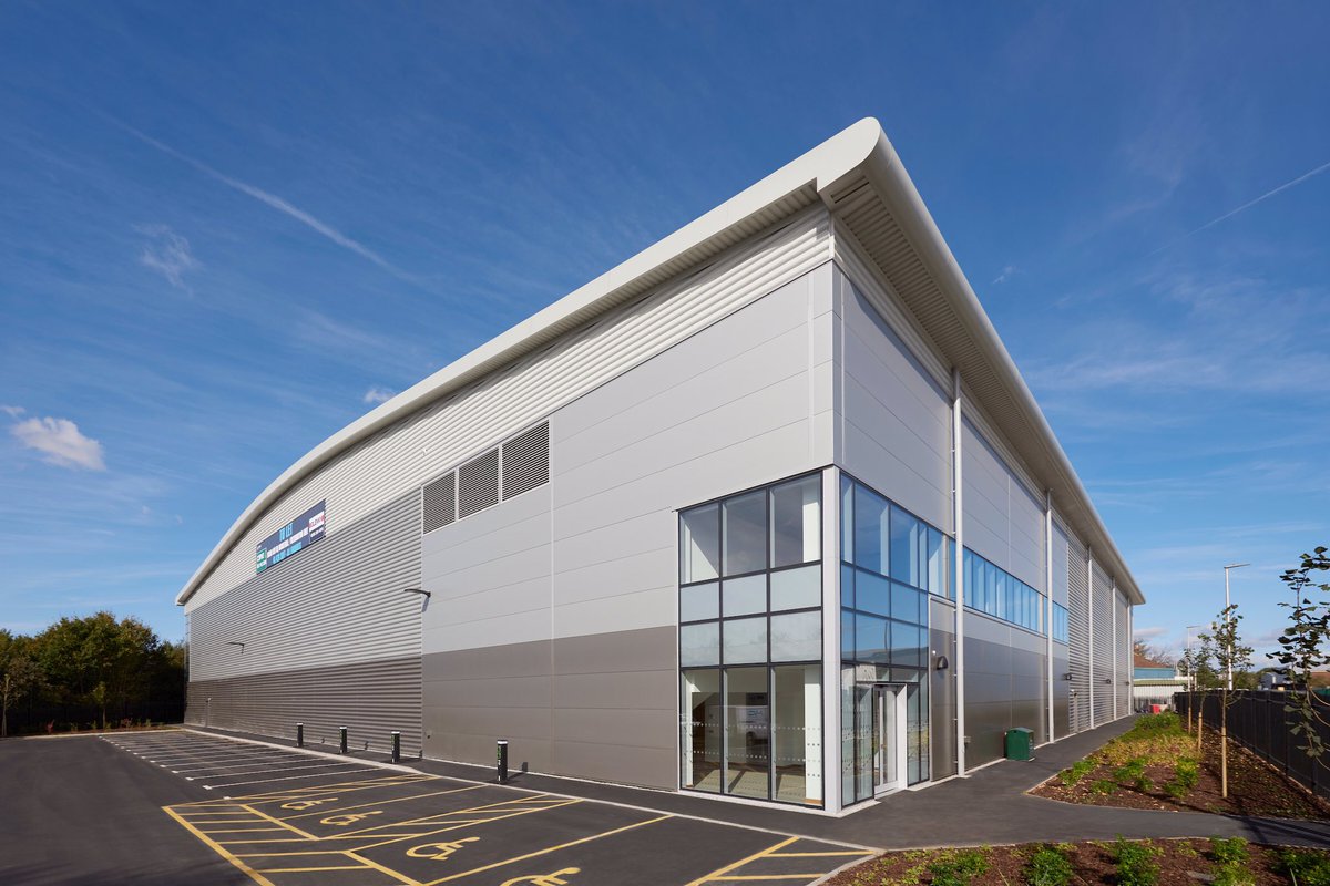 Wrenbridge's tweet image. We have PC'd the latest @Wrenbridge shed in Belvedere.  Another cracking job by the team as it looks great.