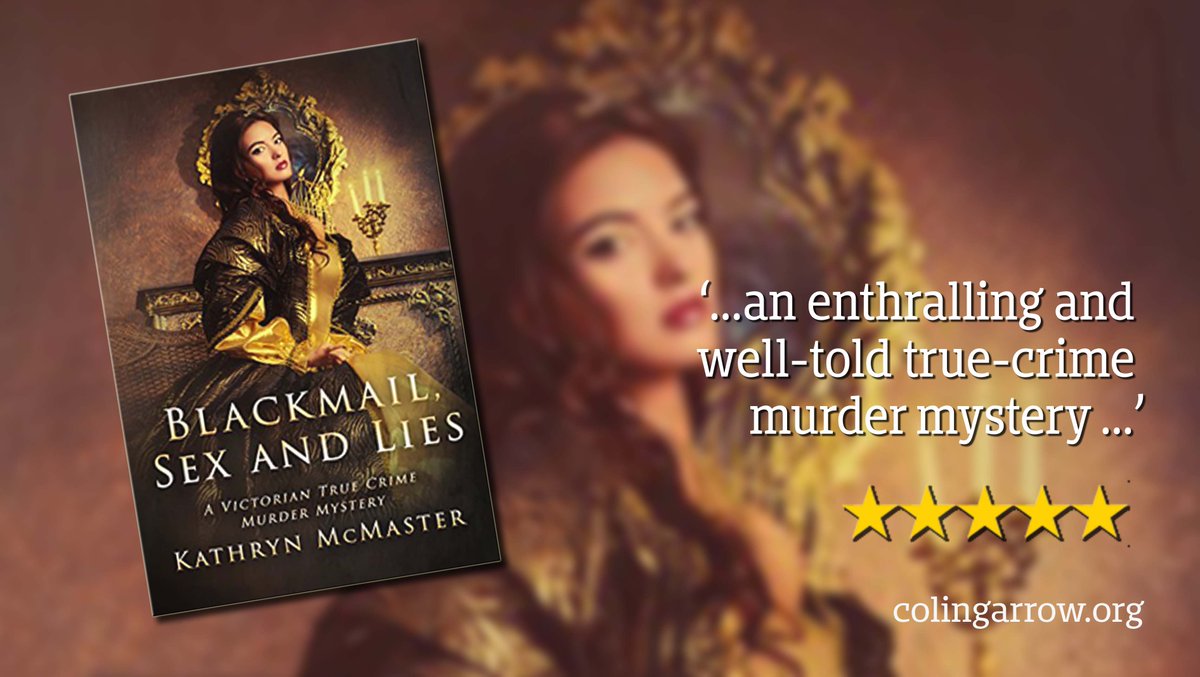 colingarrow's tweet photo. ‘Blackmail, Sex and Lies’ by Kathryn McMaster #review #truecrime https://t.co/VYMmVLevP3 #OSFARG https://t.co/9OwrUjYqbI