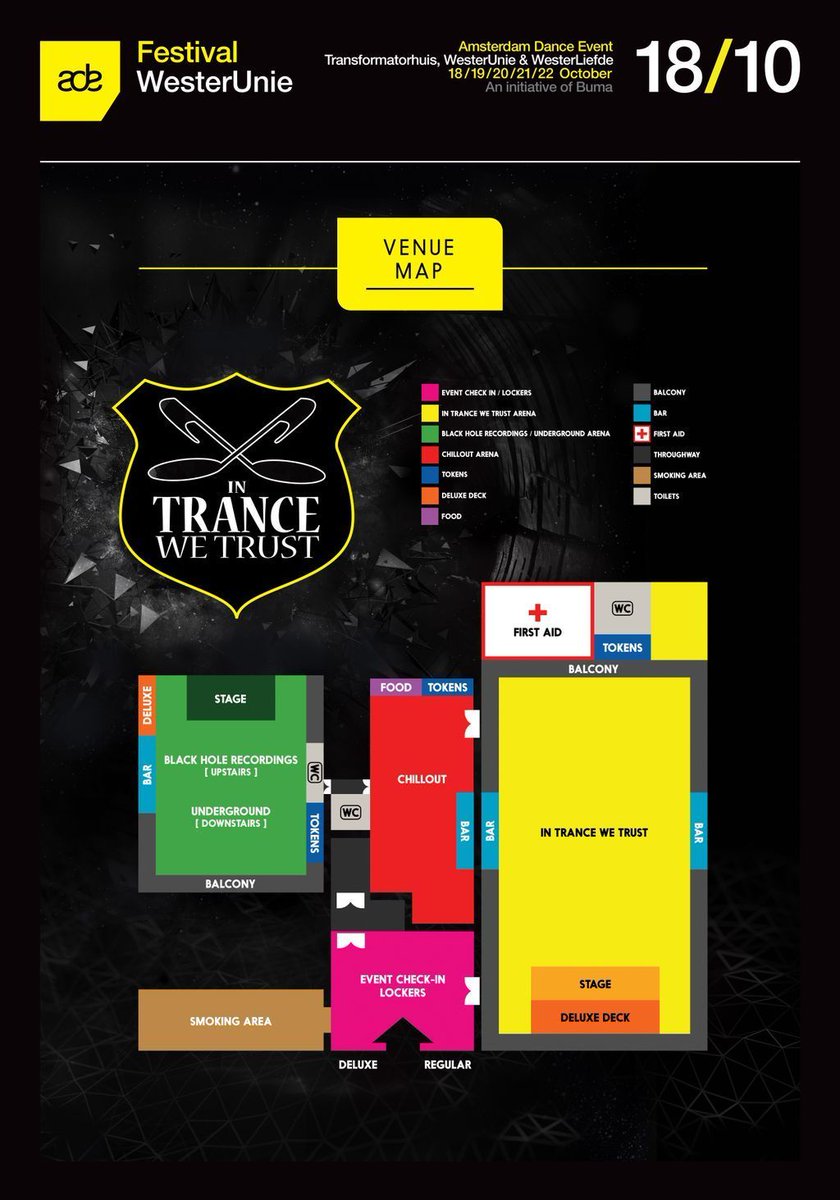 ITWT_Official's tweet photo. Here is the event Timetable & Map for In Trance We Trust ADE Festival. Who's excited? π Tickets: https://t.co/pMCYQ5Or4g #ITWTADE17 #trance https://t.co/cDBu5NihT4