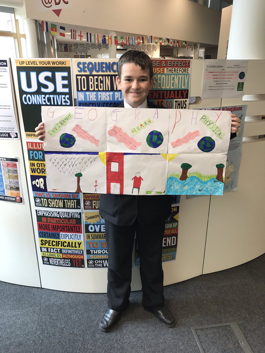 misselaver's tweet photo. Had some brilliant Y7 homeworks in today! #geography #year7 @Darton_College https://t.co/bmNmDdXEvg