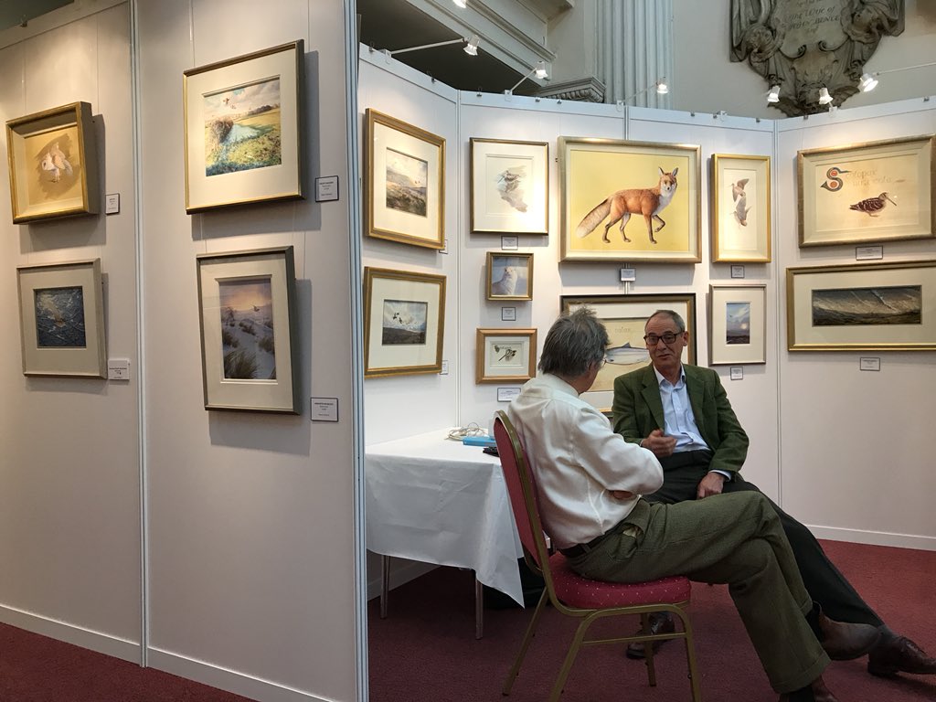 RedspotArtists's tweet photo. Looking good at the morning #debrief @RedspotArtists @xlplondon @InvestecWin #exhibition https://t.co/4Tpv5jcVTE