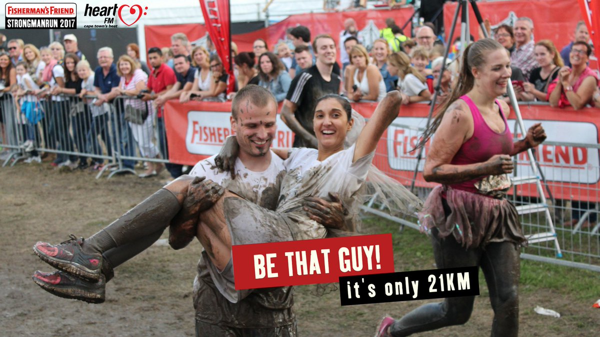 Heart1049FM's tweet image. Ready set Obstacle! We sure you have your tickets for the Fisherman's Friend @StrongmanRunSA this weekend. See you there!
