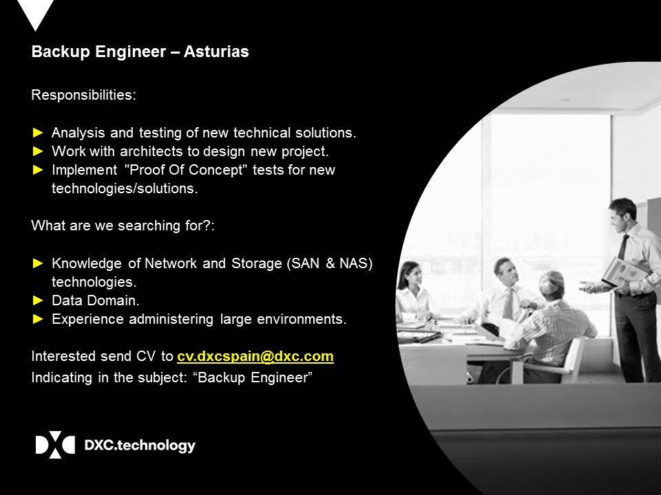 Empleo DXC España tweet media