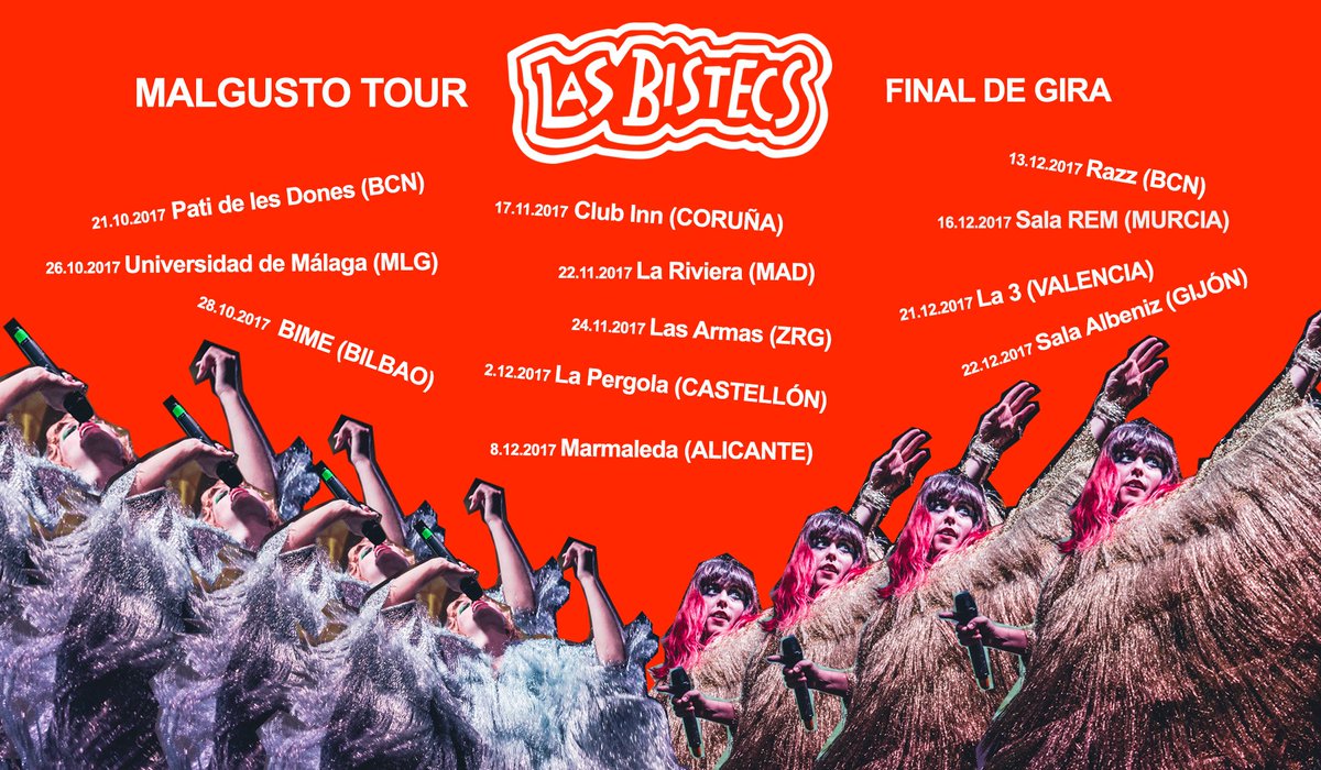 lasbistecs's tweet photo. TRAKA FINAL DEL MALGUSTO TOUR
VEN A SABER LO QUE ES EL ELECTRODISGUSTING
QUÉ NO TE LO CUENTEN 
VIVELO https://t.co/VxX2xnl4Y2
