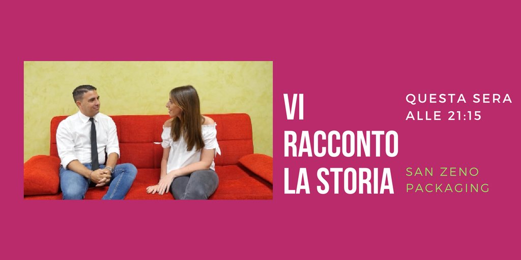 telearenatv's tweet photo. #ViRaccontoLaStoria. Deborah, neolaureata, entra nel settore dei servizi legati all’editoria con #SanZenoPackaging. Sarà il lavoro per lei? https://t.co/6AOKR8a9aa