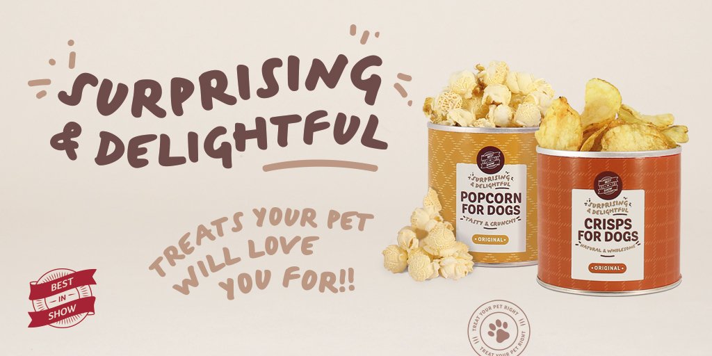 Have you discovered our Surprising &amp; Delightful range yet? <a href="/BasilBarkarama/">Basil Barkarama</a> has! barkarama.co.uk/eats/entry/hea…