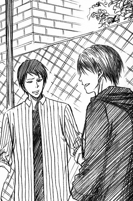 Chiha ちは Twitterren 黒バス好きな皆さんなら知ってると思うけど 黒子たちの中学時代の先輩 虹村修造と 陽泉高校の氷室辰也はアメリカでとある事件をきっかけに知り合いになり 色々派手なことしでかした2人なんですよね まだ読んでない方 小説版黒子のバスケ