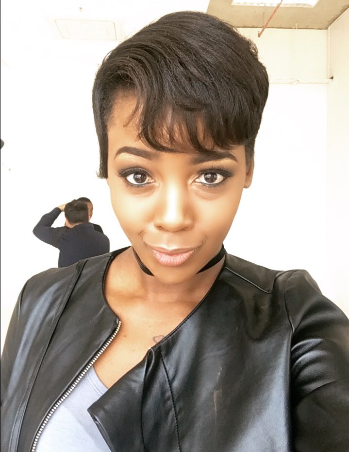 ThusoMbedu's tweet photo. I've been waiting TWO YEARS to cut my hair but someone ALWAYS advised me against it. 
Kodwa manje hhhaaayi! I did it! I LOVE IT! NO REGRETS! https://t.co/p385n0IZ5B