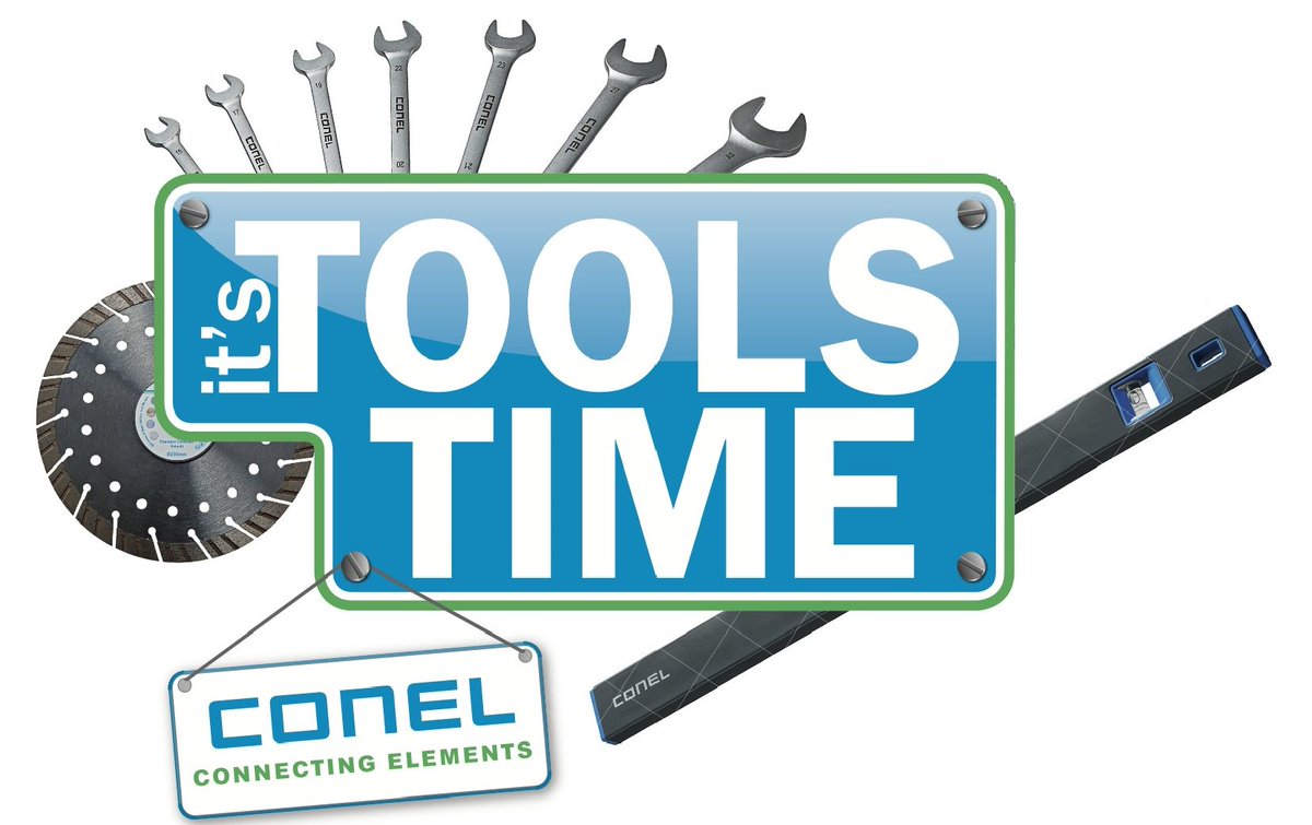 Nieuw bij #Pieger; #Conel #Tools, professionele gereedschappen voor dagelijks gebruik!