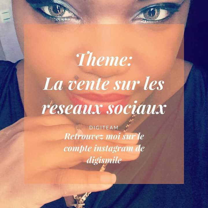 Digismile1's tweet photo. Cette fin de semaine c’est @EdnaelleSarah qui sera en charge du compte Instagram avec pour thème… 👇👇👇👇
#DigiInsta #DigiLive #DigiSmile https://t.co/vXCygghWkk