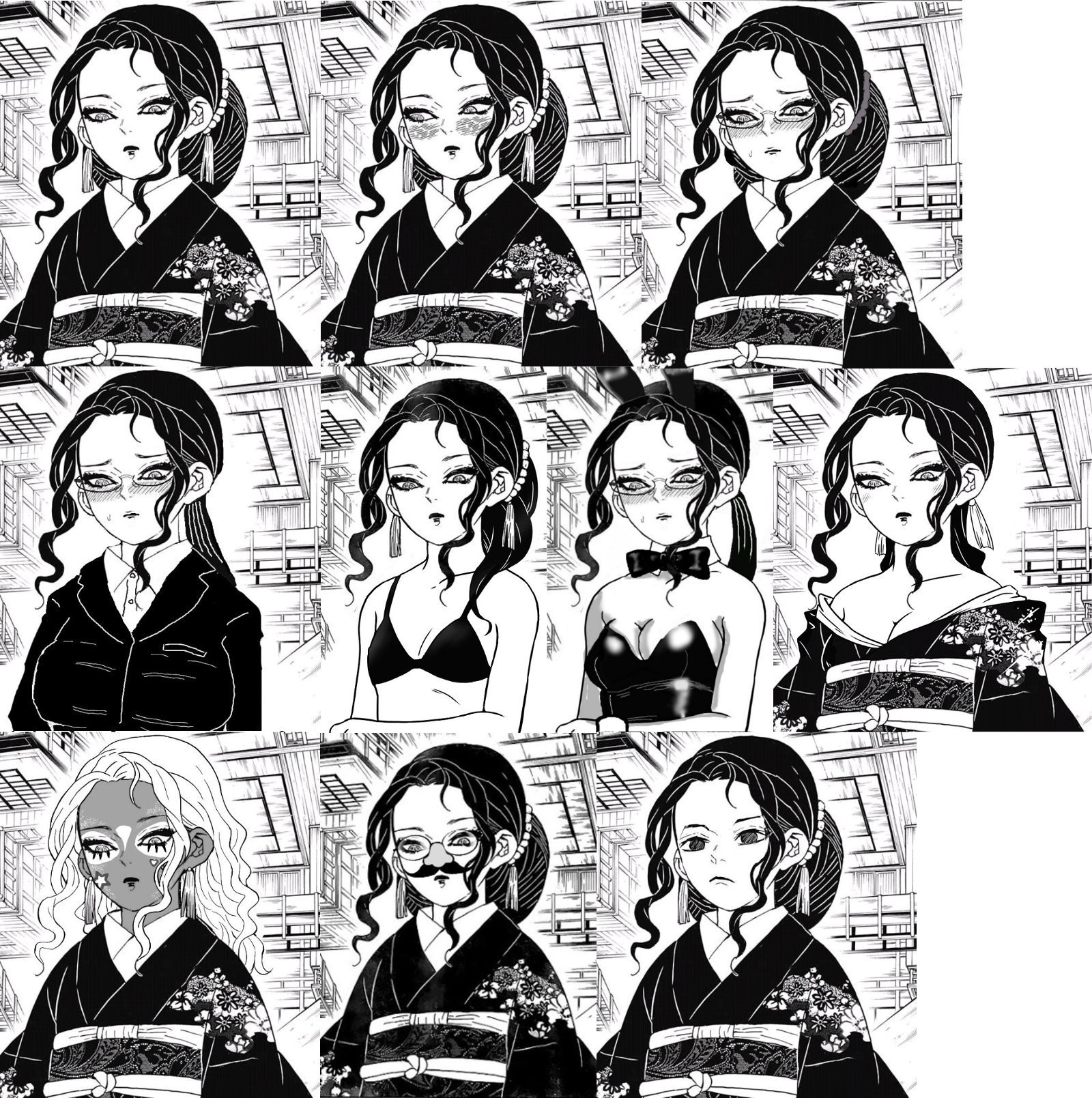 鴉狗馬等 何故かコラ人気がある女無惨 鴉狗馬等 何故かコラ人気がある女無惨