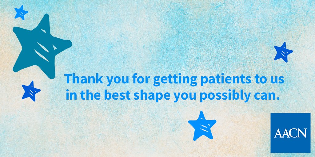 AACNme's tweet photo. Celebrating Emergency Nurses everywhere - thank you for all you do! #EmergencyNursesWeek #AACN https://t.co/v71MbXWpsz