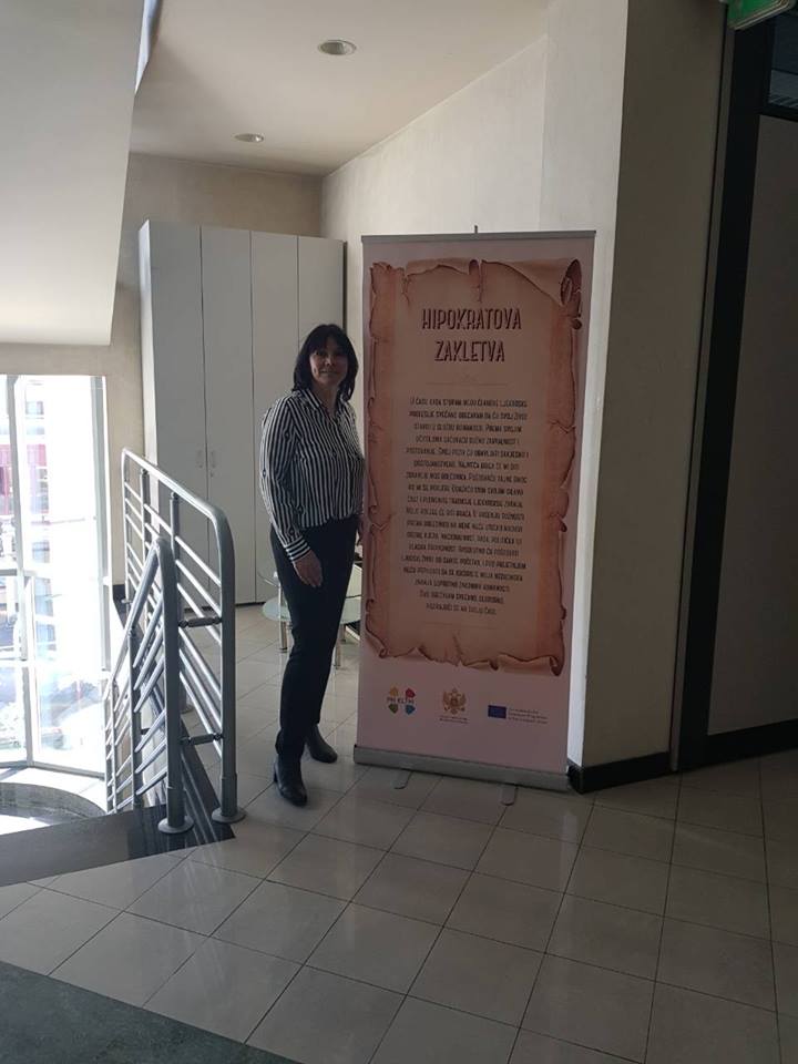 ph_elim's tweet photo. PH-ELIM &amp; #Hippocraticoath roll up and posters posted at #MinistryofHealth 🇲🇪

🔜Posters will be distributed among healthcare institutions🏩 https://t.co/87uZrE237Y