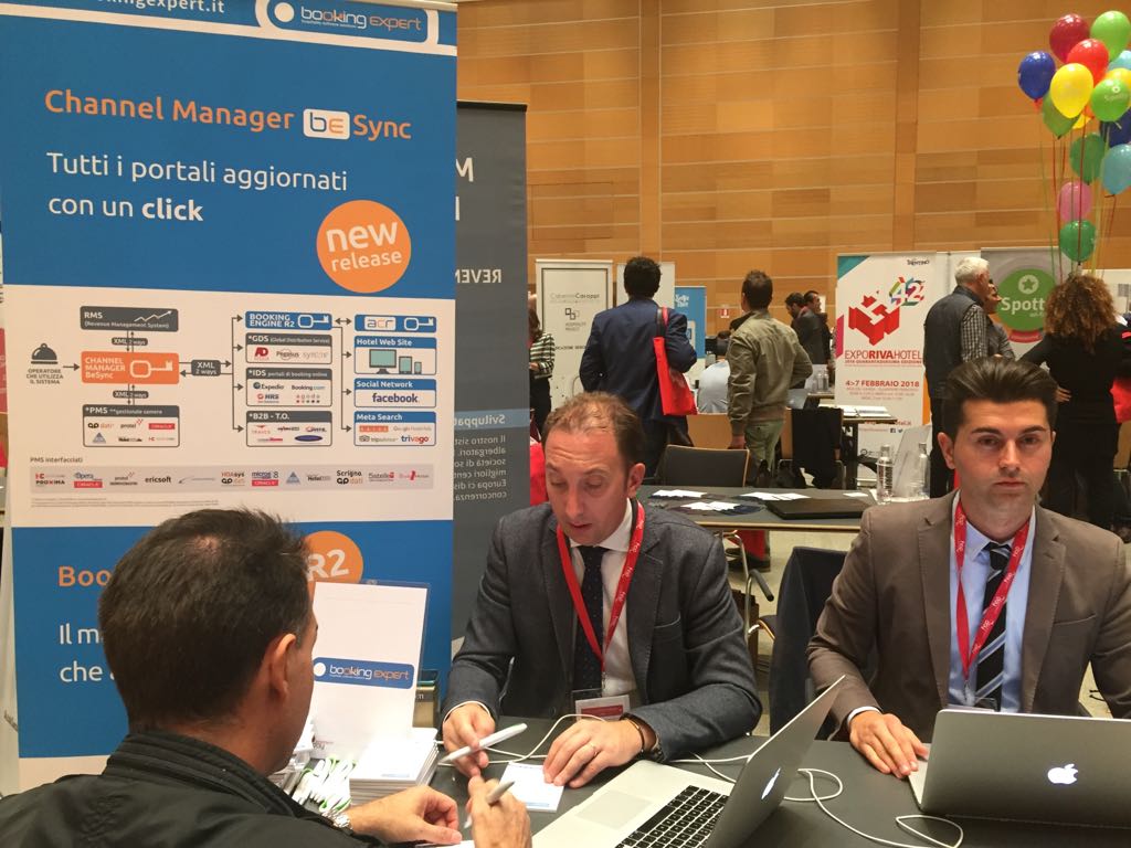 BookingExpertIT's tweet photo. Eccoci all'#Hospitalityday di #Rimini! Ci sei anche tu? Passa a trovarci per conoscere i nostri software per l'#ospitalità! #BookingExpert https://t.co/FGGQewiE4g