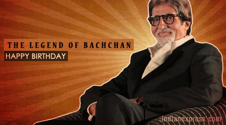 Happy birthday to lengendary actor amitabh bachchan sir 