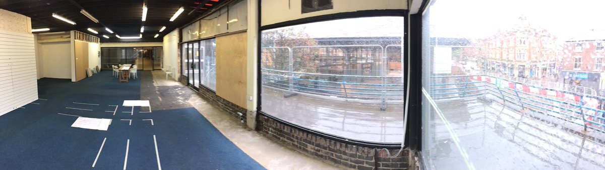I'm very familiar with this pop-up office/meeting space these last few months! Great progress on site while mtg the Traders! #marketlife