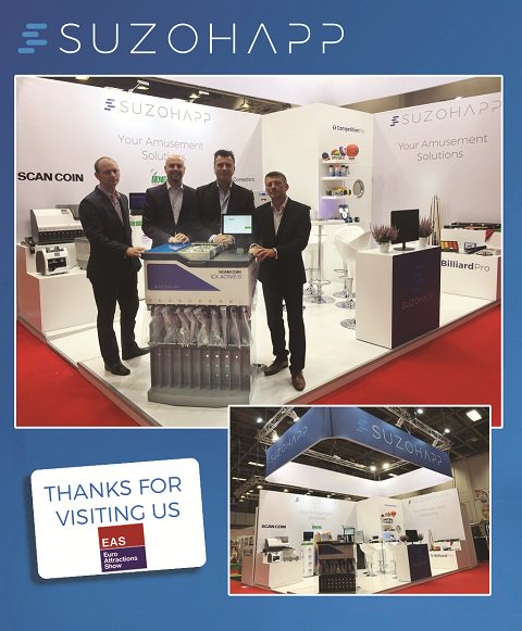 AzarPlus's tweet photo. @SUZOHAPP rememora su éxito en el Euro Attractions Show #EAS17 #Berlin https://t.co/Mpohi2MMp4 https://t.co/Jbohz6WeP3