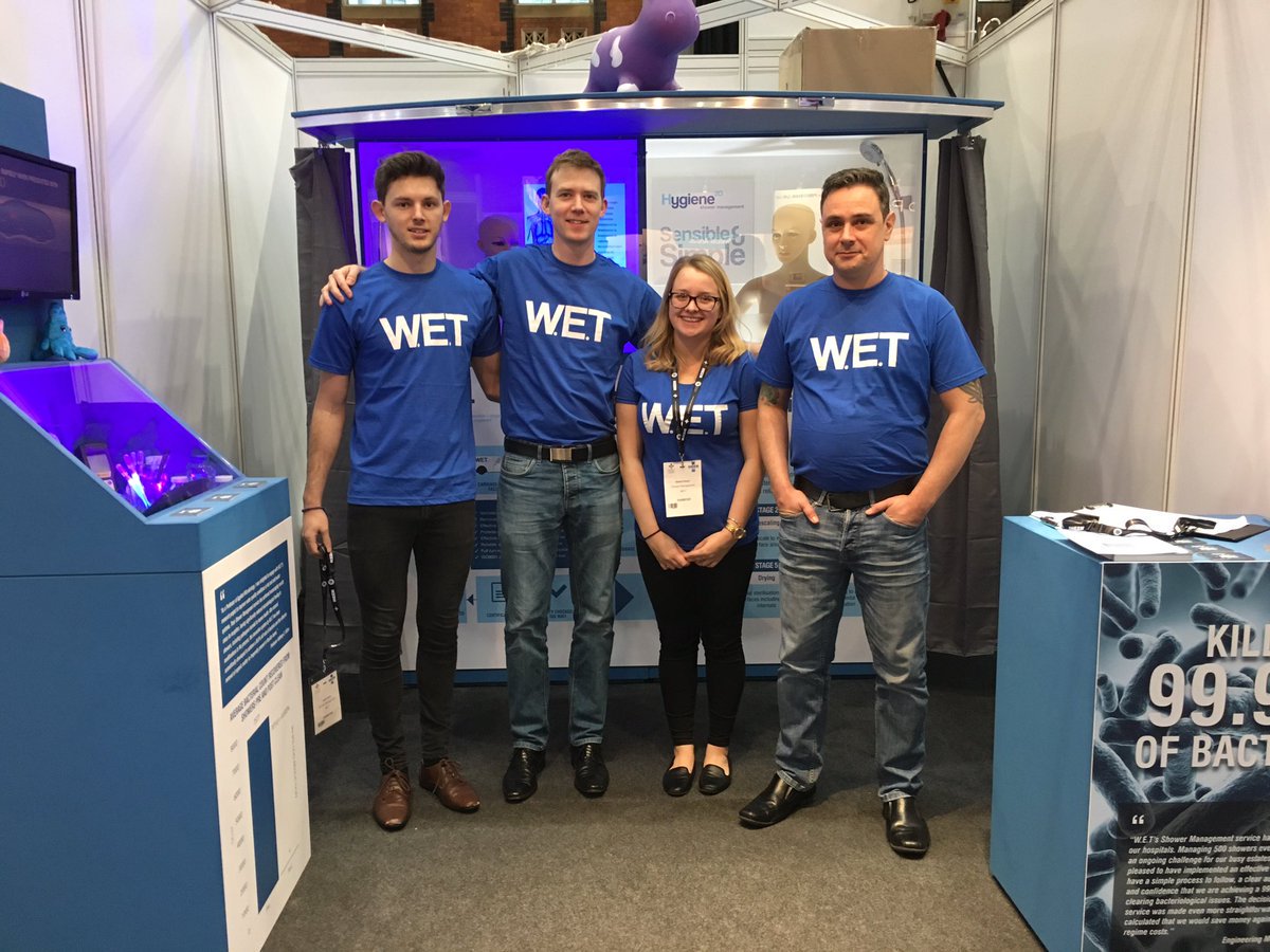 _NickyFrost's tweet photo. Day 2 at @HCEstates with @KirstieColledge seeing @wetlimited Their stand looking fab C14 #HealthcareEstates #ShowerManagement https://t.co/ltqgu8AOSz