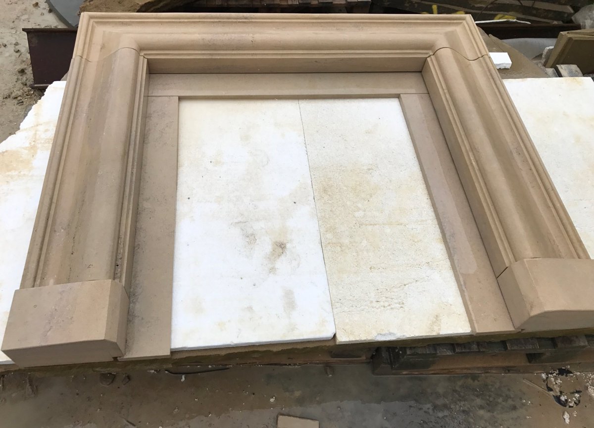 DimensionalSton's tweet photo. Stunning #Bollection style #fireplace made from #Lincolnshire #Limestone Made to measure to suit a custom opening #Bespoke #BritishStone https://t.co/KRb5nkVw7X