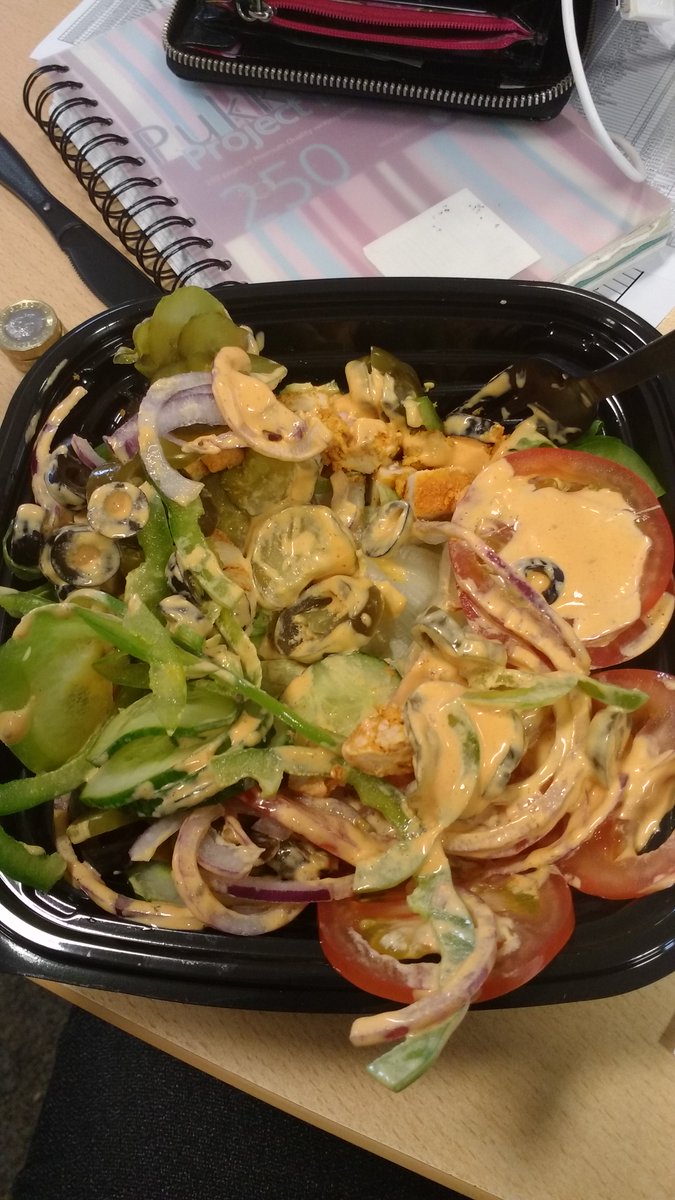 JoForster77's tweet photo. @SubwayBurton disappointed once again! Over £30 order : no cheese on my salad &amp; no receipt to claim my points https://t.co/73CIKpVBvj