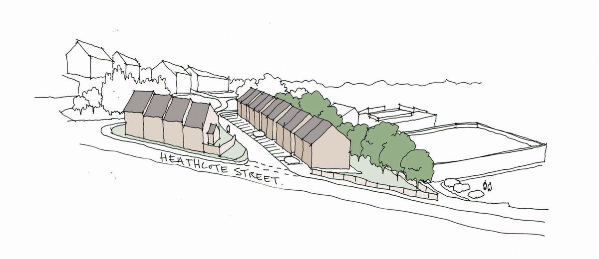 unanimous support from the planning committee this evening for the development of 14 semi-detached family houses in Kidsgrove, N-u-L