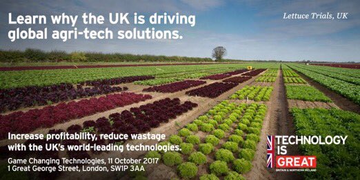 UK_AgriTech's tweet photo. Luis Mulet - DIT AgriTech Trade Specialist #GameChangingTechnologies2017 https://t.co/7nrDW58pGo