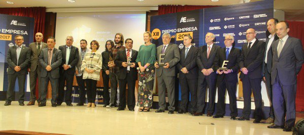 AragonEMPRESA's tweet photo. .@ATADITERUEL @CCATeruel #HotelFidalgo #DoñateTrufas y @TekuStudios ganadoras de los Premios #EmpresaTeruel https://t.co/7IHDGBVN5i https://t.co/f7vJgh85P2