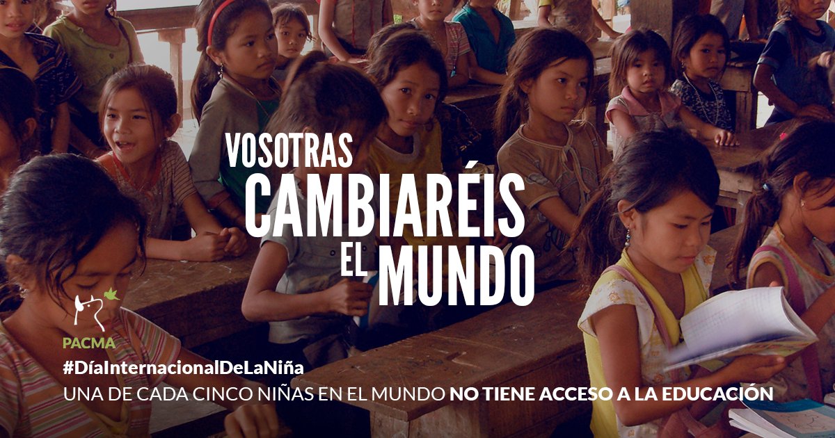 PartidoPACMA's tweet photo. ✊ ¡Ellas están decididas a cambiar el mundo! ¡Feliz #DíaInternacionalDeLaNiña! https://t.co/8gFIDtrCNv https://t.co/6tyaGSNyVB