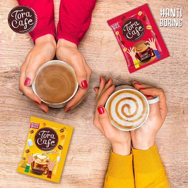 toracafe_id's tweet photo. Yang mana rasa Toracafe Favorit kamu? #chocomelt atau #caramelove?
Cuma #Toracafe kopi yang #AntiBoring dan #BikinHappening https://t.co/nlOrRlKKu4